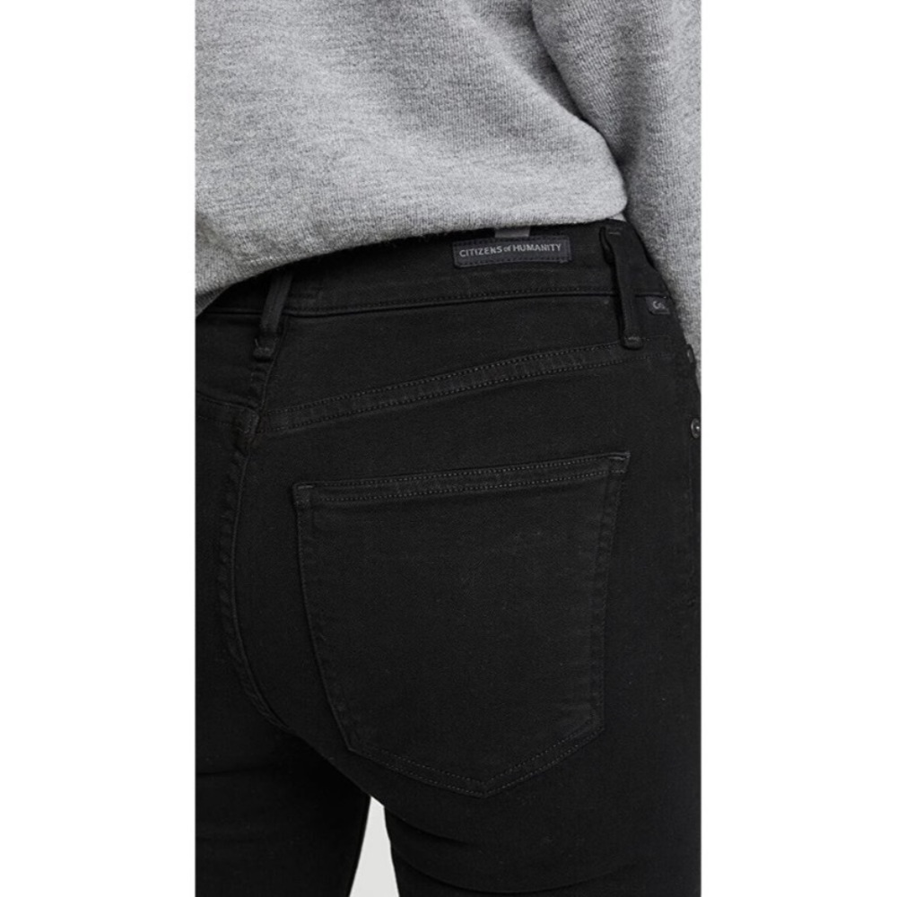 Citizens of Humanity Rocket Ankle Mid Rise Skinny Black Size 27 - Aritzia